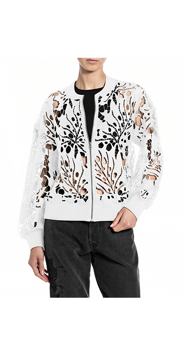 オープンレースジップトップ